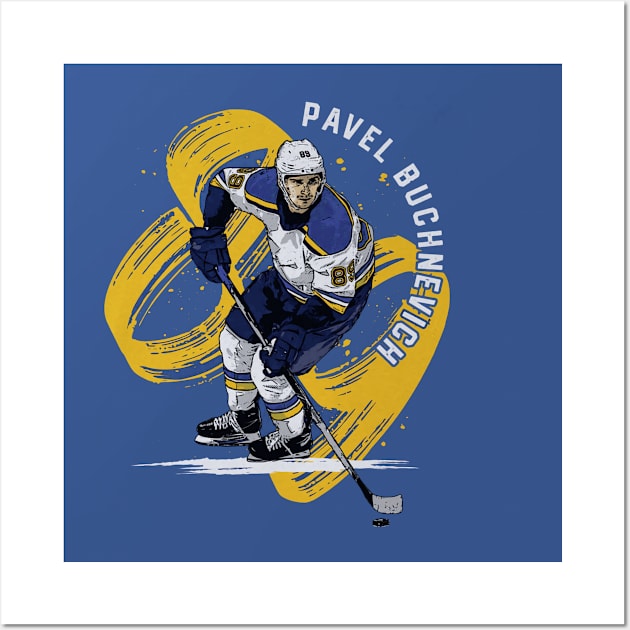 Pavel Buchnevich St. Louis Brush Wall Art by lavonneroberson